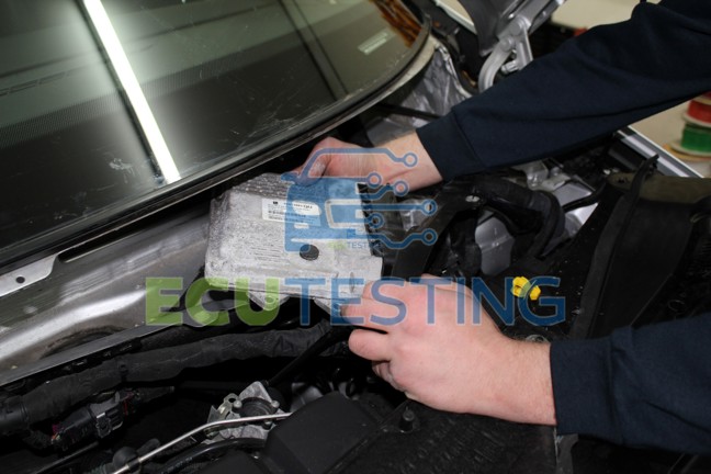 Corsa D engine ECU location