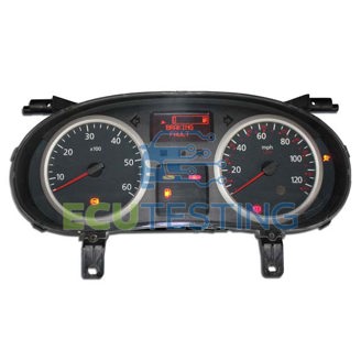 OEM no: 281157038 / 28115703-8 / 281123769 / 28112376-9 / P8200390129 / P8200283197D / P8200283197 D / P8200961825C / P8200961825 C / NS6566161P / NS6566161-P / P8200283201D / P8200283201-D / P8200408680G / P8200408680-G / 225086401 / 2250864-01 / 281128045 / 28112804-5 / 225086401 / 2250864-01 / P8200279060D / P8200279060-D / 93851191 - Nissan PRIMASTAR - Dashboard Instrument Cluster