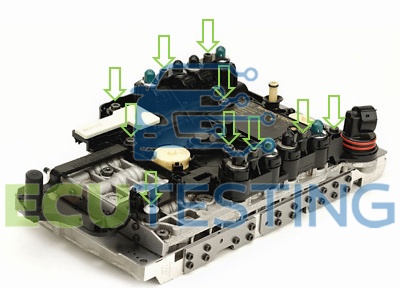 7G-Tronic screw locations