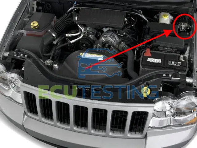 Grand Cherokee ABS location