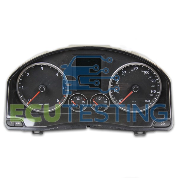 Golf instrument cluster
