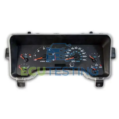 Jeep Wrangler dashboard cluster